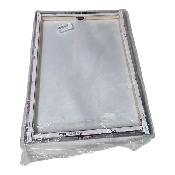 Black queen sunflower praying matte canvas wall art 12x16 - Picture 12 of 16